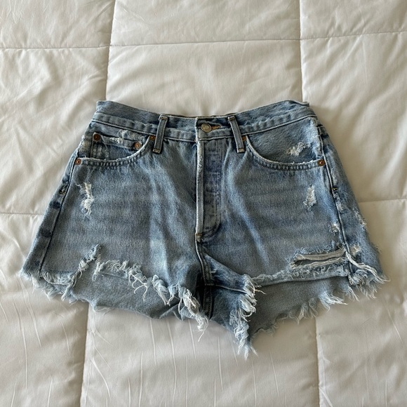 Agolde Parker Shorts (C134) - Picture 1 of 4